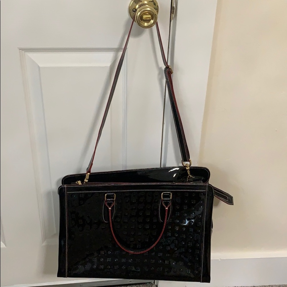 Italian patent leather bag
